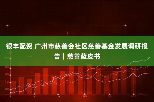 银丰配资 广州市慈善会社区慈善基金发展调研报告｜慈善蓝皮书