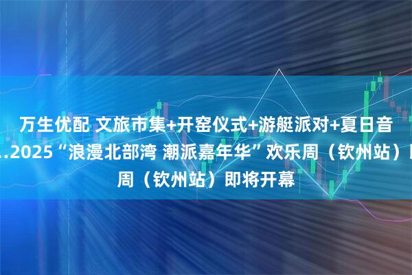 万生优配 文旅市集+开窑仪式+游艇派对+夏日音乐会……2025“浪漫北部湾 潮派嘉年华”欢乐周（钦州站）即将开幕